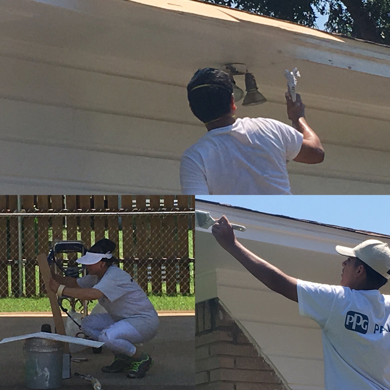 professional painting exterior house