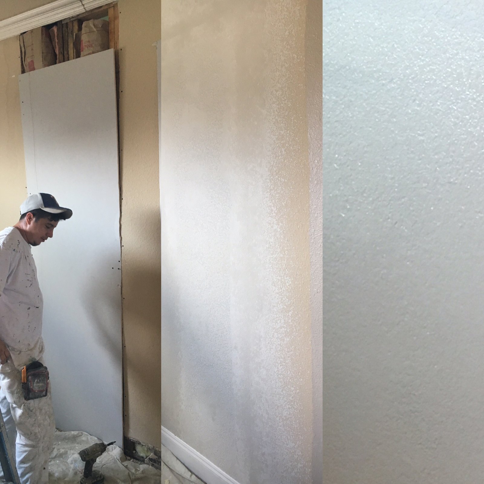 interior painting . drywall repair. texture repair