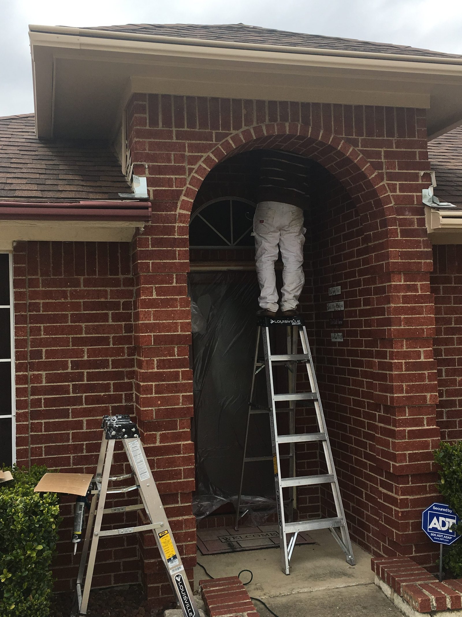 perfection exterior painting. professional painter